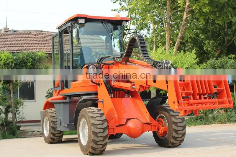 Hot Selling Qingdao Everun Machinery ER1500 Mini Telescopic Loader With Quick Coupling