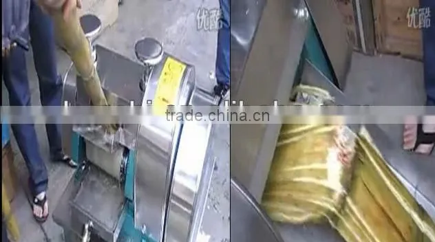 Industrial sugar cane extractor