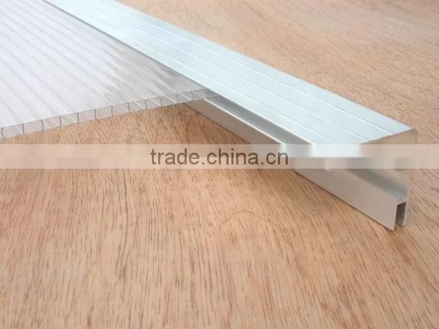 High cost performance hobby aluminium 6mm polycarbonate garden diy aluminium greenhouse HX66 series