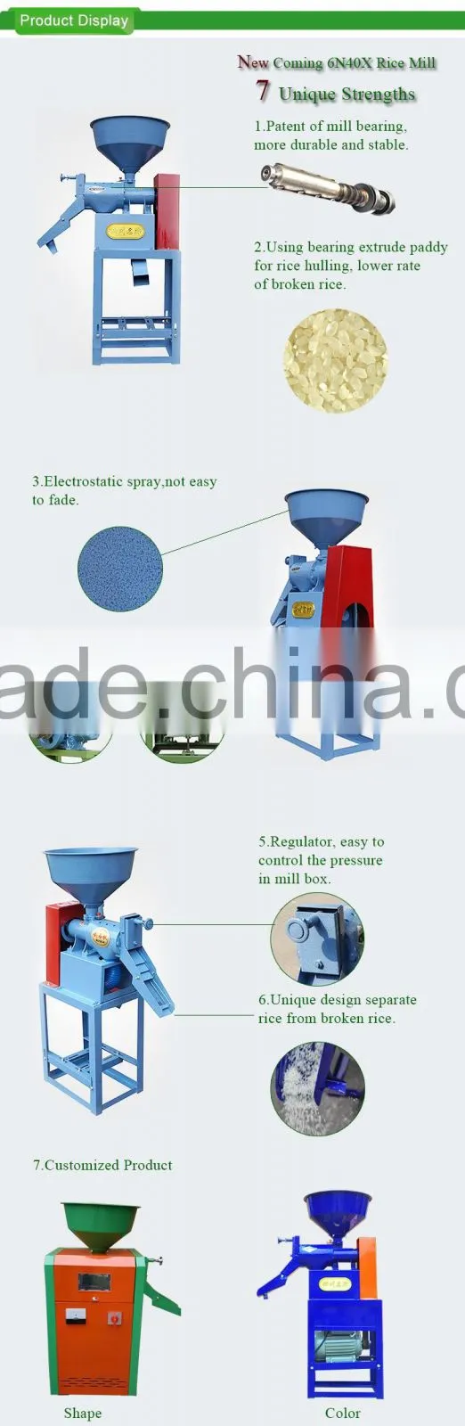 WANMA0725 Professional Rice Husker Rubber Roller
