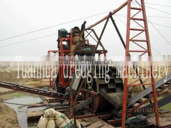bucket chain Dredger and sand mining dredger