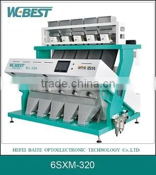 pp pet pvc abs plastic color sorting equipment in hefei/food processing machine