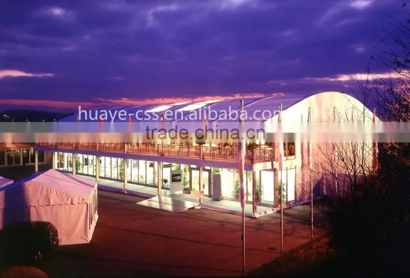 Attractive space solution - fantastic Huaye Double decker aluminium frame tent
