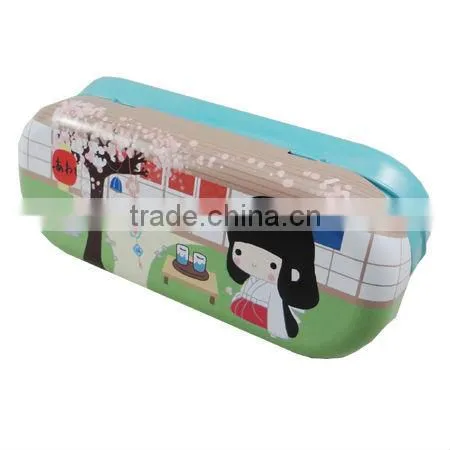 hot sale oval perfume tin can