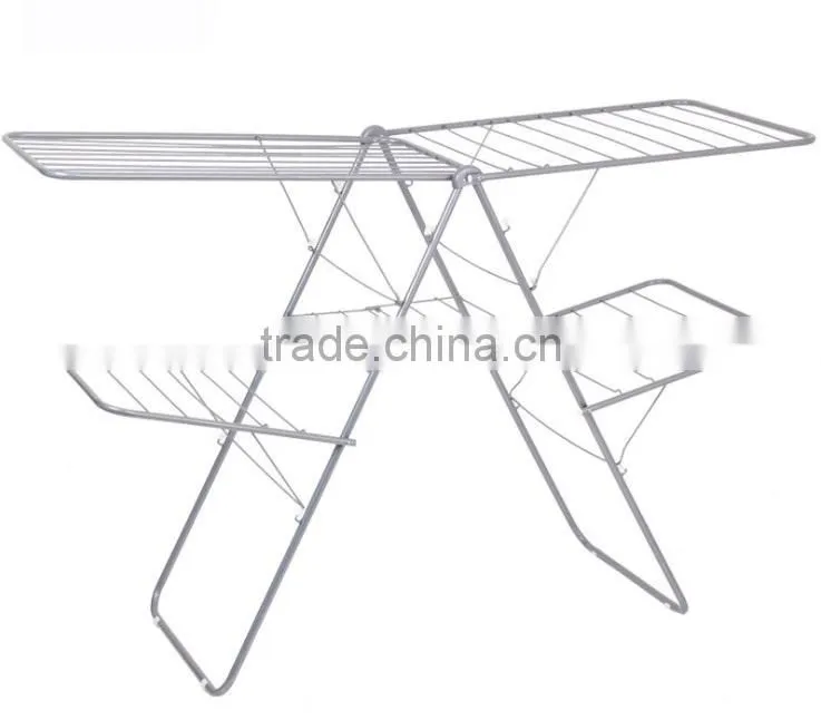 Vivinature 2015 new launch clothes rack with double collapsible rack