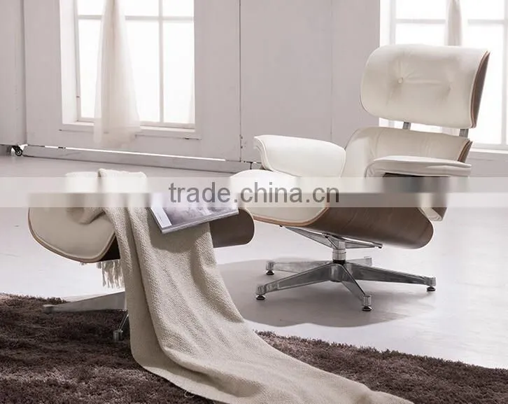 2016 Italy modern rosewood emes lounge chair with footrest