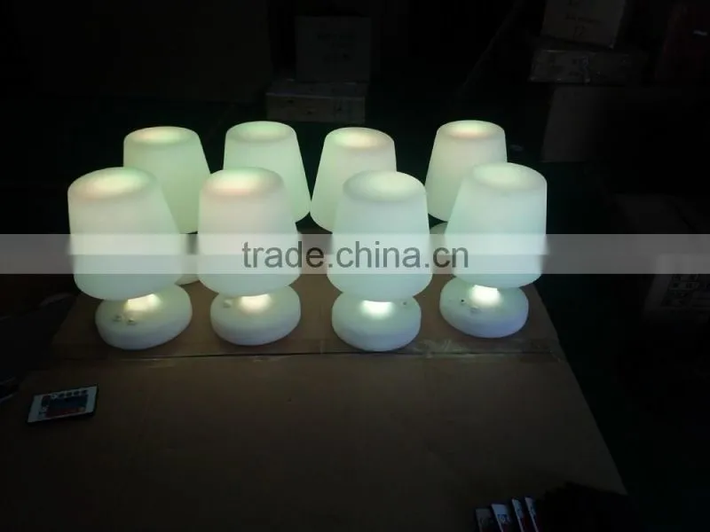 Led club light/party lamp/rechargeable cordless table lamp