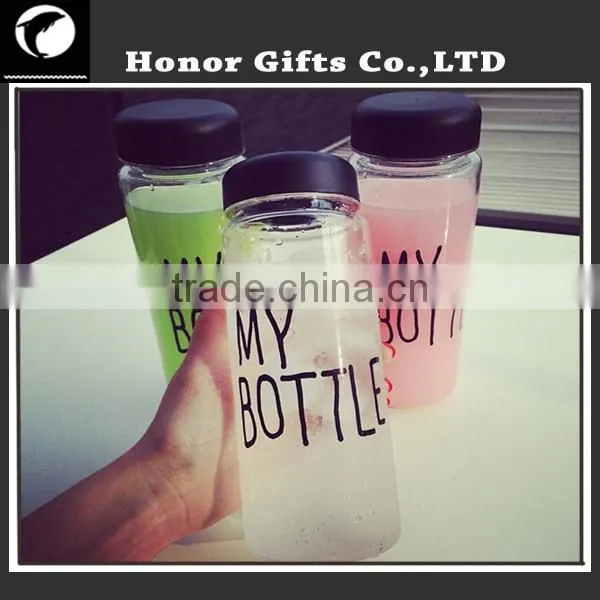 Hot Cheap Promotional Gifts Private Label Clear Plastic Water Bottle
