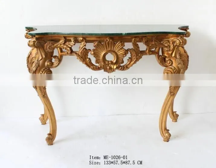 French Furniture Wholesale Console Desk Set For Living Room Decoration