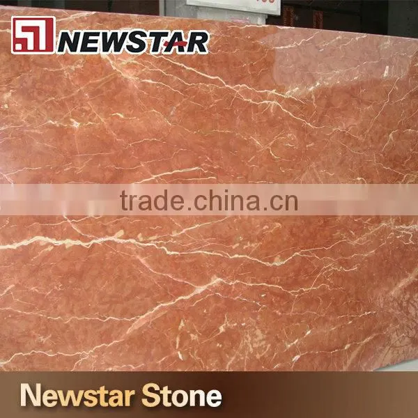 Newstar Luxurious Rosso Alicante Marble Stone Villa Wall Tile