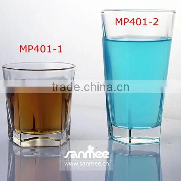 Hot Sale Square Shaped Drinking Glass Tumbler