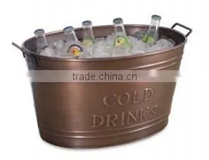 2017 hot sale metal beverage tub/beer cooler