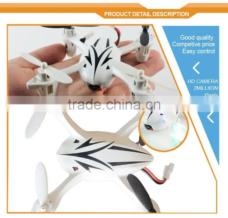 TOYS 4-CH 2.4ghz flycam drone with camera with gyro with competitive price