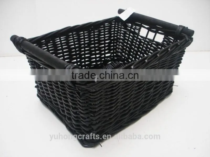 strong willow bread basket used for picnic