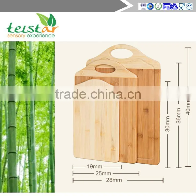 Family chopping block cutting board bamboo fruit all bamboo chopping block cutting board kitchen accessories
