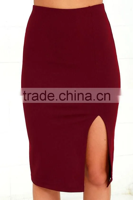 2017 Two piece set women clothing off the shoulder long sleeves top and slim skirt