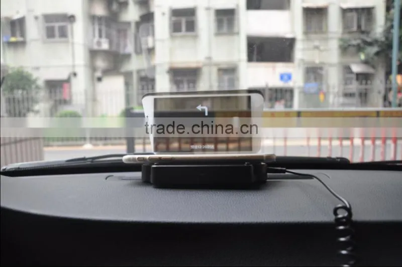 Wireless charging car HUD (or vehicular HUD heads up display + mobile wireless charging base)