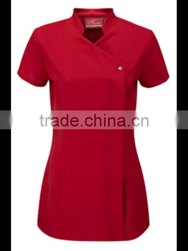 new design female spa uniform in 2014
