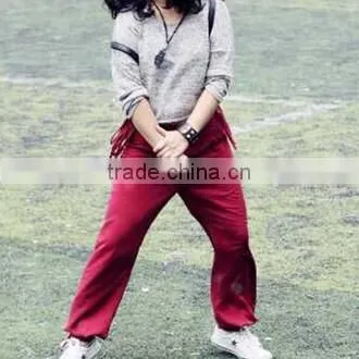 chinse factory fashion women jogger pants