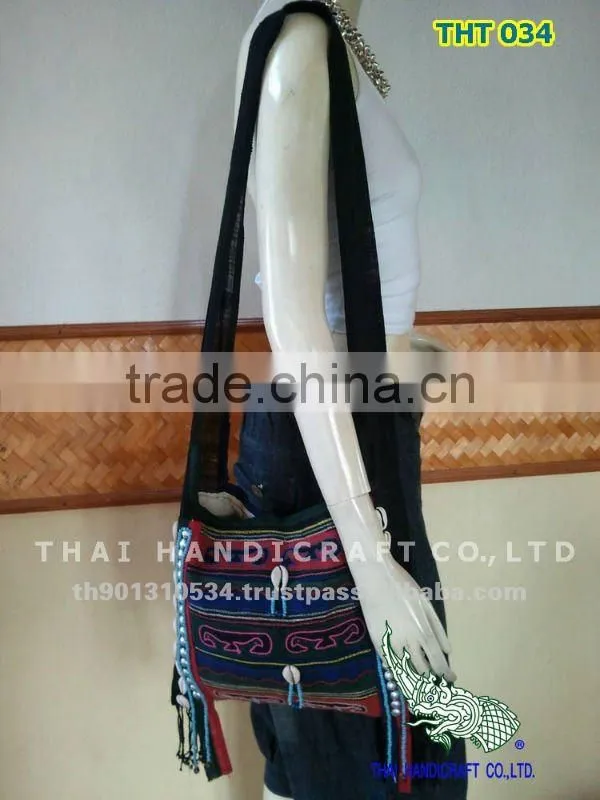 Original Embroidered HMONG Hill Tribe Shoulder Bag