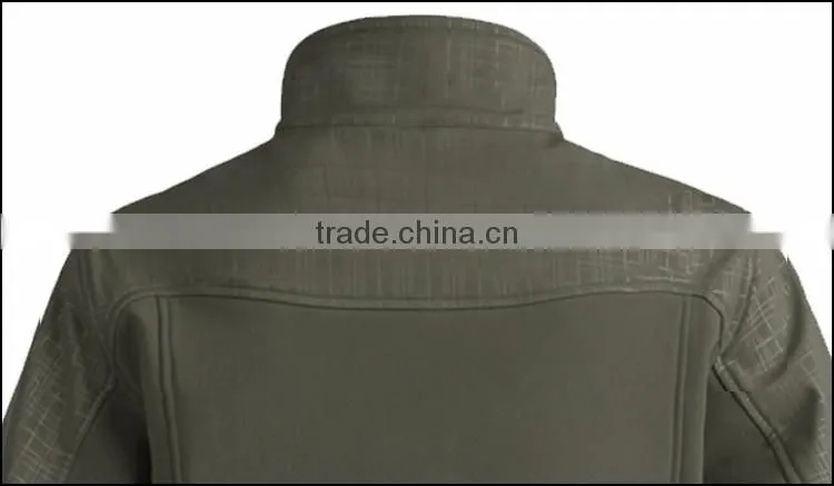 New designs spring softshell jacket men outdoor wear with waterproof and breathable