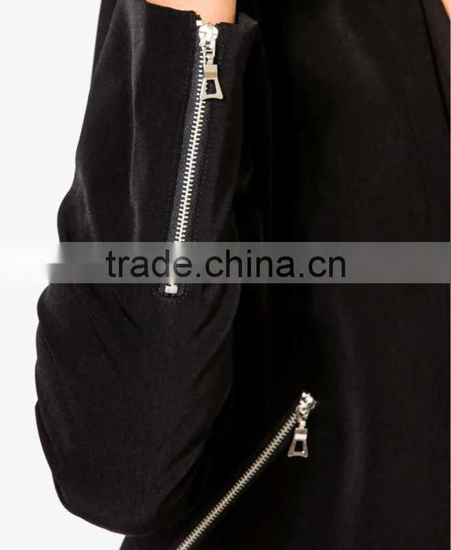 Pointed Hem Blazer