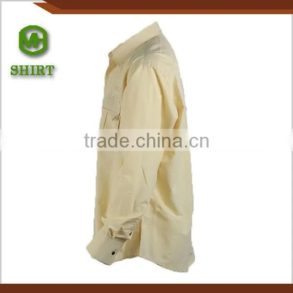 New Style High Quality Fashion Men's Long Sleeve Work Shirts