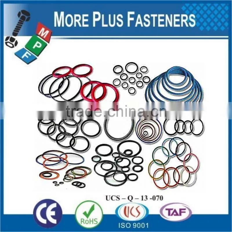 Made in Taiwan High Quality Neoprene EPDM Rubber Black or Colored O Ring
