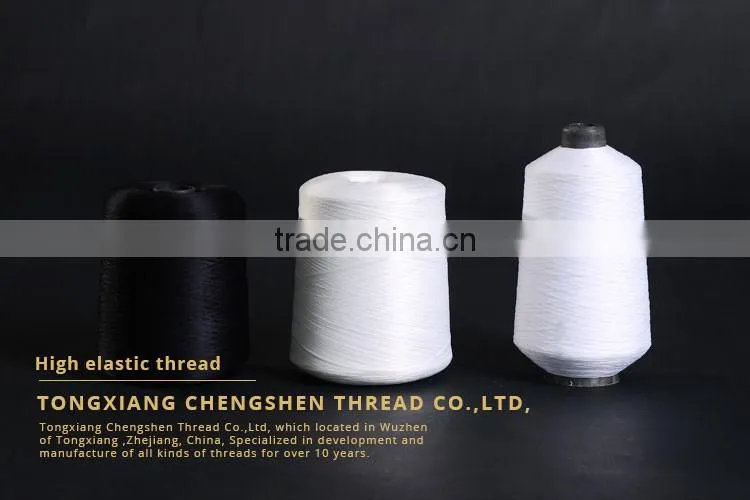 Customerized high spandex sewing thread for clothes