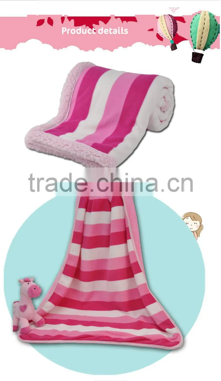 Promotion Colorful Toddler Super Soft Baby Blanket