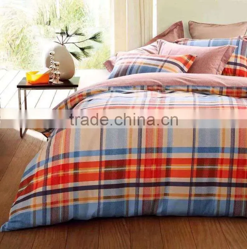 100%cotton nap printed bedding set