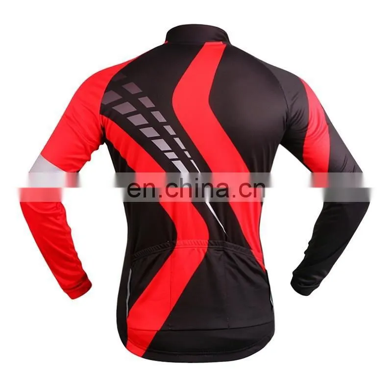 Sublimated high performance sports apparel wholesale cycling jersey kits for men
