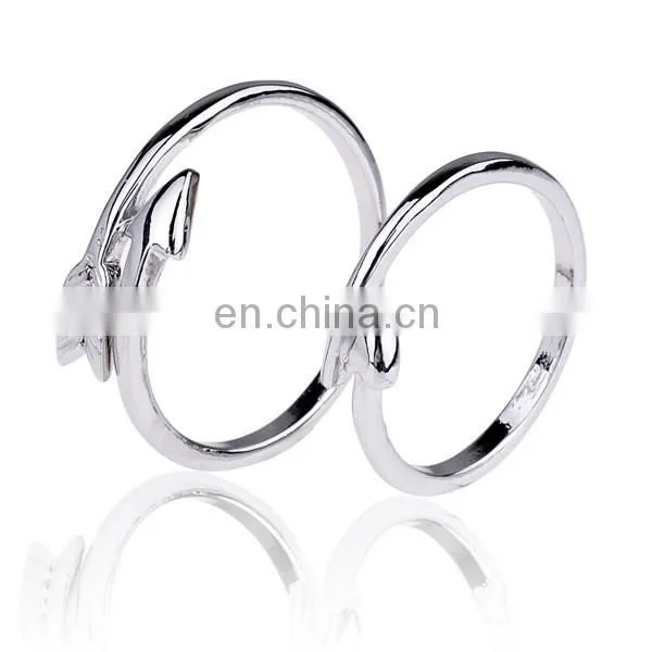 Hot Selling Diamond Paved Gold Sparkling Knuckle Ring Wedding Jewelry