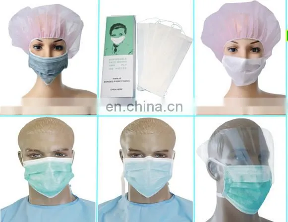 Disposable white nylon hairnet cap