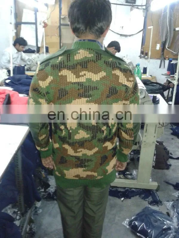 Digital Camouflage Sweater