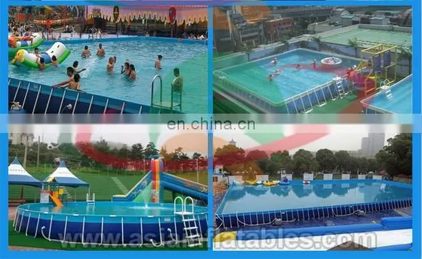 Inflatable Water Tank Metal Frame Pool / Intex Steel Pool