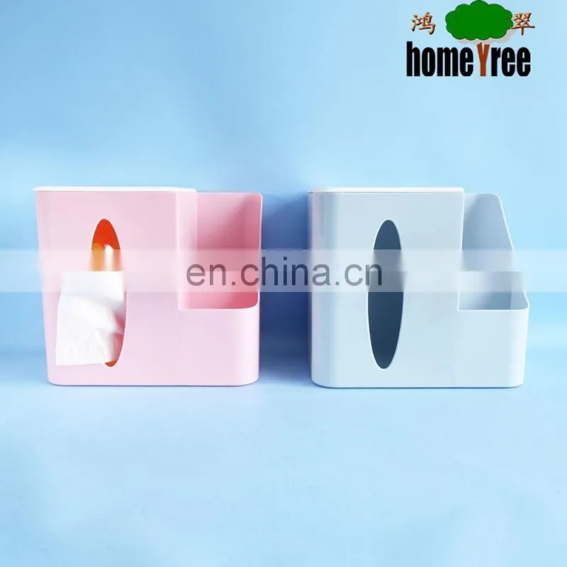 2017 Newly Homeware Multipurpose Plastic Desk Car Tissue Paper Holder