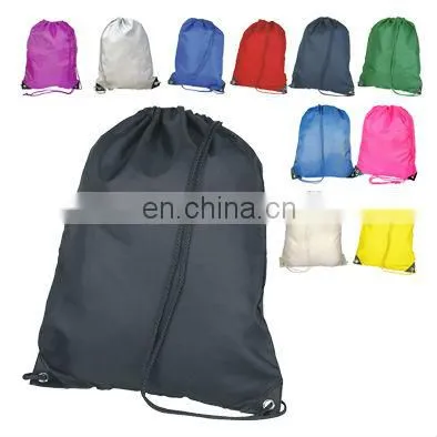 eco drawstring non woven bag cheap promotional drawstring bag