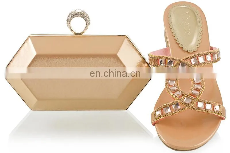 peach colored shoes matching clutch bag set for wedding