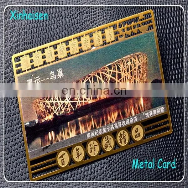 New technology business gift smart luxury metal card