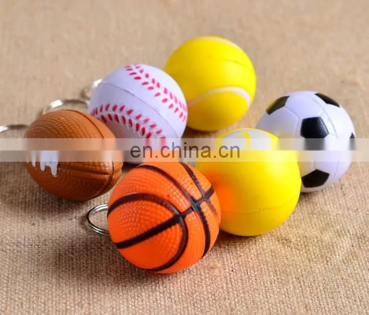 customized football basketball baseball softball charms Key Chain cheap football keychains gifts football fan's gifts