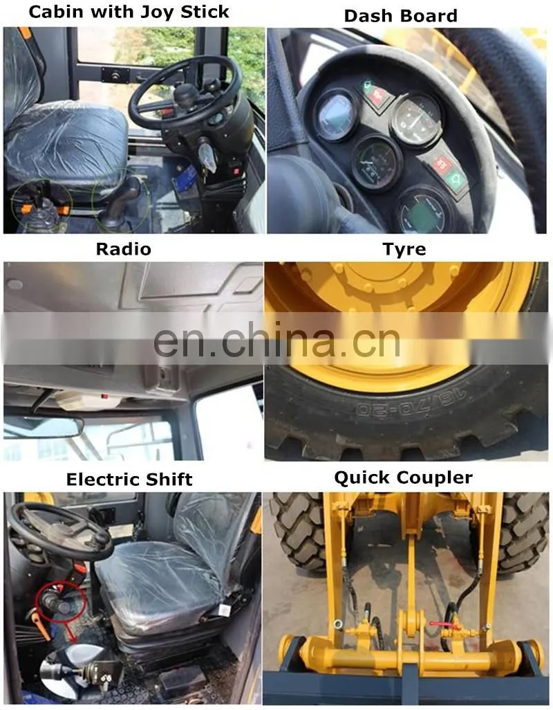 10 Year Supplier Chinese 1.6 ton wheel loader,wheel loader price