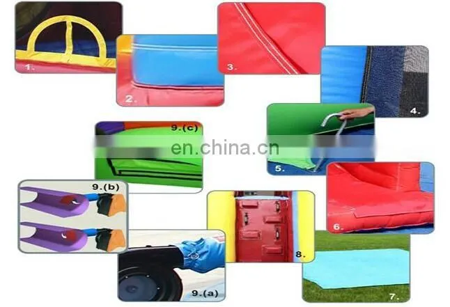 Best selling commercial large inflatable water slides for sale / large inflatable dry slide