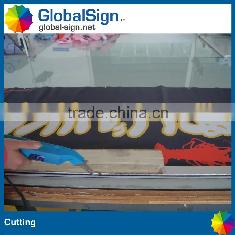 Good quality printed polyester banners for backdrops from shanghai GlobalSign