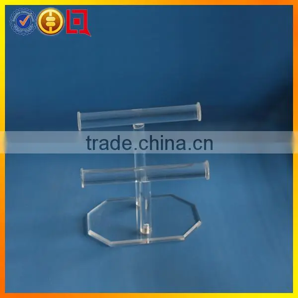 Fashion T bar rotating jewelry display stand