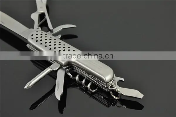 Unique Plastic handle fordable Multipurpose Pocket Knife