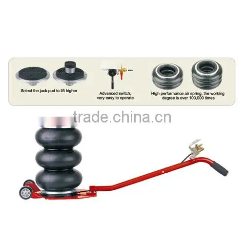 CE GS certificate 2ton air sac bydualic floor jack for car