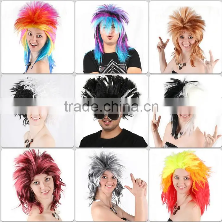fake synthetic Deluxe marge simpson dark blue cosplay wig