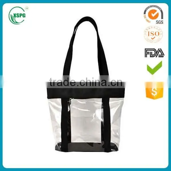 2016 Hot sale foldable cosmetic PVC bags with handle with best price
