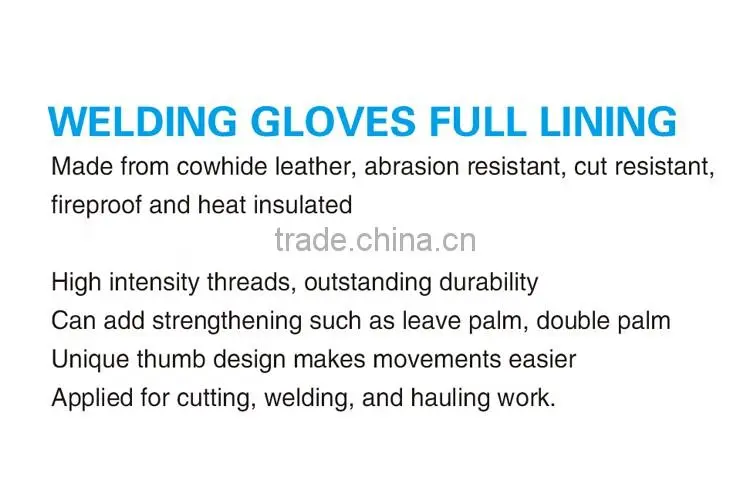 Popular One Finger Gloves Heavy Duty Leather Gloves LG036